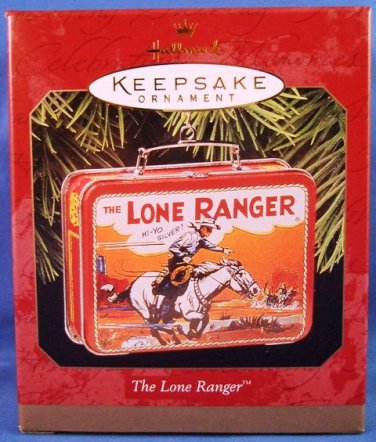 1997 - Hallmark - Keepsake Ornament - The Lone Ranger - Lunch Box - Christmas Ornament