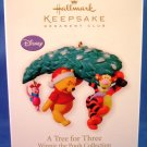 2010 - Hallmark - Keepsake - A Tree For Three - Winnie The Pooh Collection - Christmas Ornament