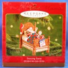 2001 - Hallmark - Keepsake Ornament - Snoozing Santa - Christmas Ornament
