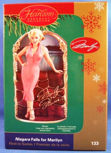 2005 - Enesco - Heirloom Collection - Marilyn Monroe - Niagara Falls For Marilyn - Ornament