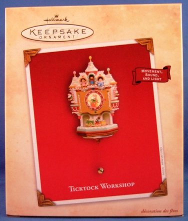 2004 - Hallmark - Keepsake Ornament - Time For Joy - Cuckoo Clock