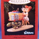 1995 - Hallmark - Keepsake Ornament - The Flintstones - Betty and Wilma - Christmas Ornament