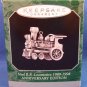 1998 - Hallmark - Keepsake - Noel R.R. Locomotive 1989 -1998 Miniature - Christmas Ornament