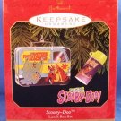 1999 - Hallmark - Keepsake Ornament - Scooby-Doo - Lunch Box Set - Christmas Ornament