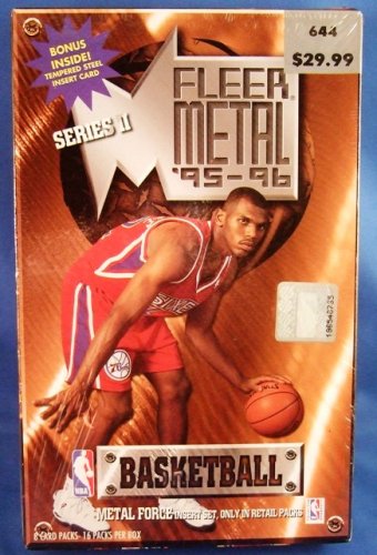 1995/96 - Fleer - Metal - Series II - NBA Basketball - Factory