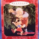 1999 - Hallmark - Disney - Keepsake Ornament - Pinocchio and Geppetto