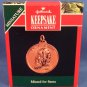 1992 - Hallmark - Keepsake Ornament - Miniature - Minted For Santa Coin - Christmas Ornament