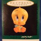 1996 - Hallmark - Keepsake Ornament - Looney Tunes Lovables -Baby Tweety -  Miniature Ornament