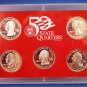 2001 - MINT - Silver Proof - 9-Coin Set US- Original Box & COA
