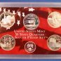 2001 - MINT - Silver Proof - 9-Coin Set US- Original Box & COA