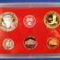 2001 - MINT - Silver Proof - 9-Coin Set US- Original Box & COA