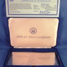 1999 -  National Collector's Mint - $1 Silver Certificate