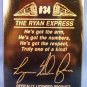 1993 - Bleachers 23KT Nolan Ryan 27th Season Texas Rangers