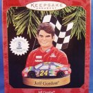 1997 - HALLMARK - JEFF GORDON - KEEPSAKE ORNAMENT- WITH TRADING CARD
