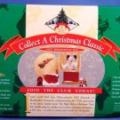 1997 - Hallmark - Keepsake Ornament - Collect A Christmas Classic - Membership Kit - Set Of 4