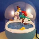 1995 - Hallmark - Keepsake Ornament - Peanuts - Snoopy Ice Skating - Christmas Ornament