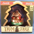 1990 - Coca-Cola - 1936 Tree Trim Collection - Happy Holidays Santa - Christmas Ornament