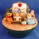 1995 - Hallmark - Keepsake Ornament - Santa's Toy Box - Christmas Ornament
