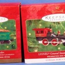 2000 - Hallmark - Keepsake Ornament - LIONEL General Steam Locomotive - The Tender