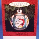 1993 - Hallmark - Keepsake Ornament - Peanuts - Merry Christmas - Glass Ball Ornament
