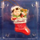 2003 - Campbell Soup Company - M'm M'm Good - Santa's Boot - Collectible Ornament