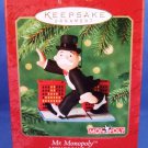 2000 - Hallmark - Keepsake - 65th Anniversary - Mr. Monopoly - MONOPOLY Game - Christmas Ornament