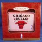 1997 - Hallmark - Keepsake Ornament - Ceramic - NBA Collection - Chicago Bulls - Basketball Ornament