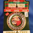 1991 - Coca-Cola - 1936 Tree Trim Collection - Original  Bottle Cap - Christmas Ornament