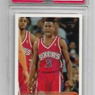 1996 Topps Allen Iverson #171 Rookie RC PSA 9