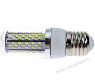Energy-saving E27 120 x 3014 SMD 12W LED 85-265V LED Light Bulb with Lamp Shade (White Light)