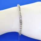 TRENDY 14K TENNIS BRACELET SET WITH 6.25 CT DIAMONDS