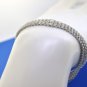 MAGNIFICENT 18K GRADUATING 3 ROW BRACELET WITH 10.01 CT DIAMONDS