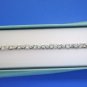 STUNNING 14K BRACELET WITH 7.92 CT DIAMOND PRINCESS-CUT AND ROUND
