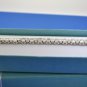 STUNNING 14K BRACELET WITH 7.92 CT DIAMOND PRINCESS-CUT AND ROUND