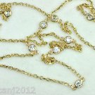 14kt Gold 0.45 ct Diamond by the Yard Necklace