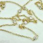 14kt Gold 0.45 ct Diamond by the Yard Necklace