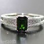 Retro 1.55 ct Gemstone and Diamond 14kt Gold Vintage Ring