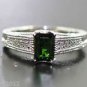 Retro 1.55 ct Gemstone and Diamond 14kt Gold Vintage Ring