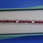 14.50 CT DIAMOND & RUBY EXQUISITE BRACELET IN 14 KT WHITE GOLD