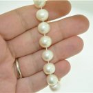 VINTAGE LARGE PEARL BRACELET WITH 14 KT YELLOW GOLD CLASP.