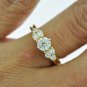 ESTATE 0.95 CT DIAMOND ENGAGEMENT RING IN 14 KT YELLOW GOLD