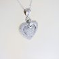 LUXURIOUS 18KT HEART PENDANT WITH 2.00 CT FINE DIAMOND