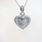 LUXURIOUS 18KT HEART PENDANT WITH 2.00 CT FINE DIAMOND