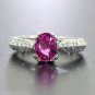 18kt Gold 2.75 CT Diamond & Pink Sapphire Ring