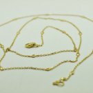 DIAMOND BY THE YARD 0.75CT GENUINE DIAMONDS 30 INCH CHAIN 14KT YELLOW GOLD