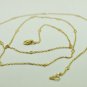 DIAMOND BY THE YARD 0.75CT GENUINE DIAMONDS 30 INCH CHAIN 14KT YELLOW GOLD