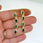LUXURIOUS 18KT YELLOW GOLD EARRING WITH DIAMONDS AND GEMS.