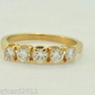 Vintage 14kt Gold 0.50 ct Diamond Band Ring