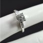VINTAGE PLATINUM 0.90 CT DIAMOND SOLITAIRE RING
