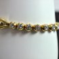 ITALIAN 18KT GOLD FANCY BRACELET WITH 3.00 CT DIAMONDS G-VS
